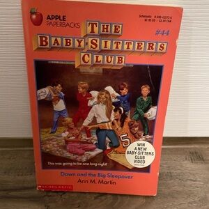 ***5 for $25*** Vintage 1991 The Babysitters Club Dawn and the Big Sleepover